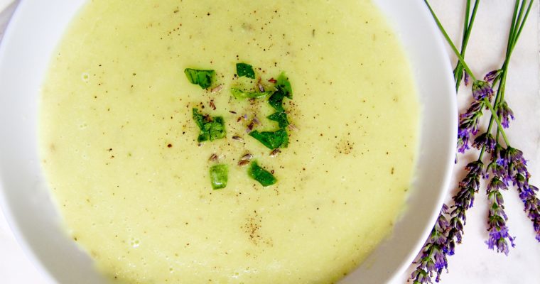Raw Vegan Creamy Celery Soup